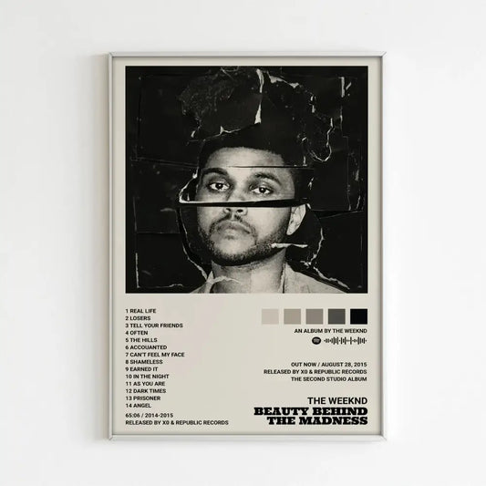 The Weeknd Music Poster - A / 20x30cm no frame