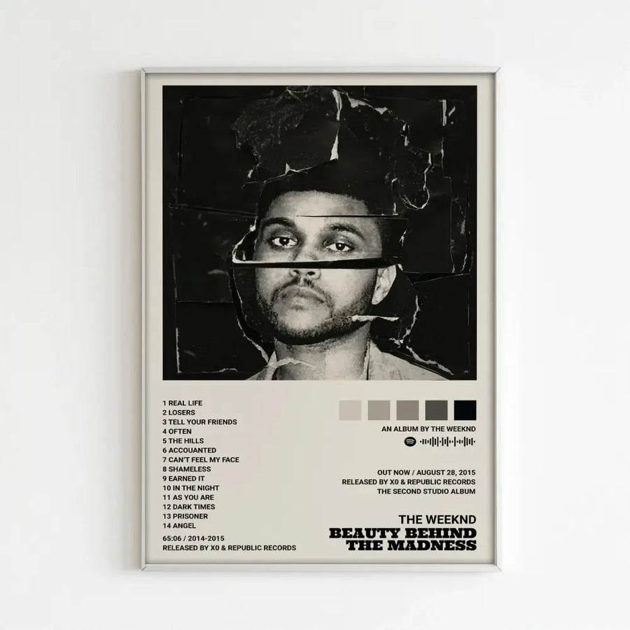 The Weeknd Music Poster - A / 20x30cm no frame