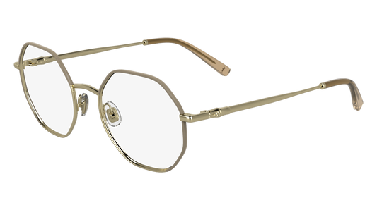 LONGCHAMP LO2166 727 Woman Optical frames Metal Gold  Squared Normal