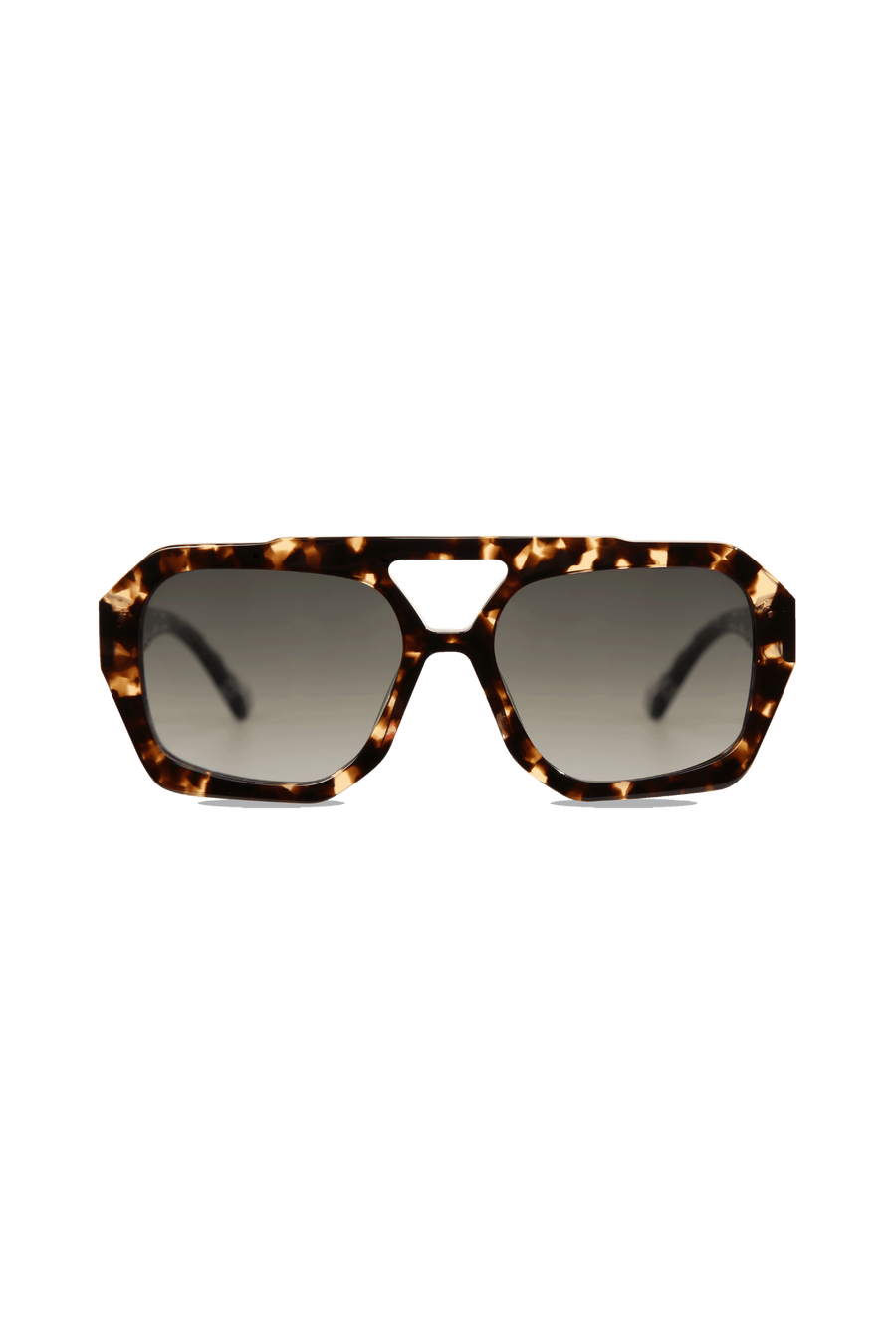 Beth - Blonde Tortoise + Grey Gradient Lens