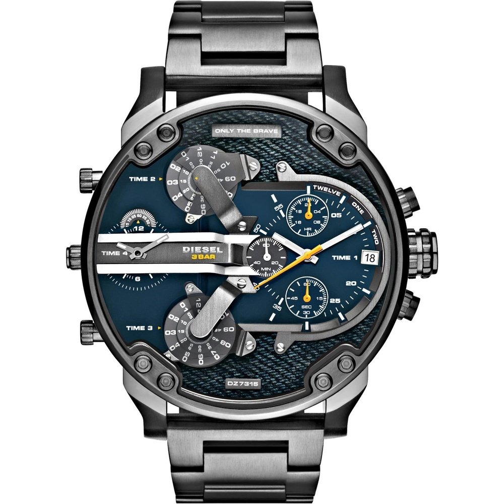 Diesel DZ7331 Mr Daddy 2.0 Gunmetal Stainless Steel Men's Watch