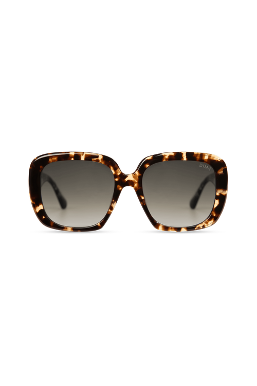 Amelia - Blonde Tortoise + Grey Gradient Lens