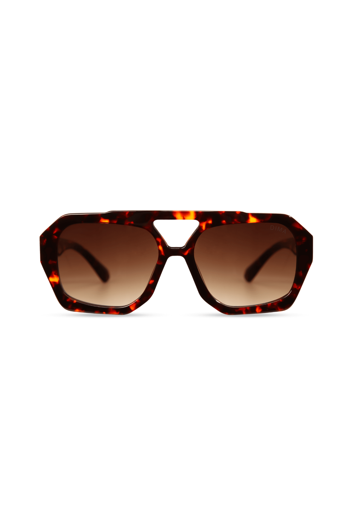 Beth - Havana + Brown Gradient Lens