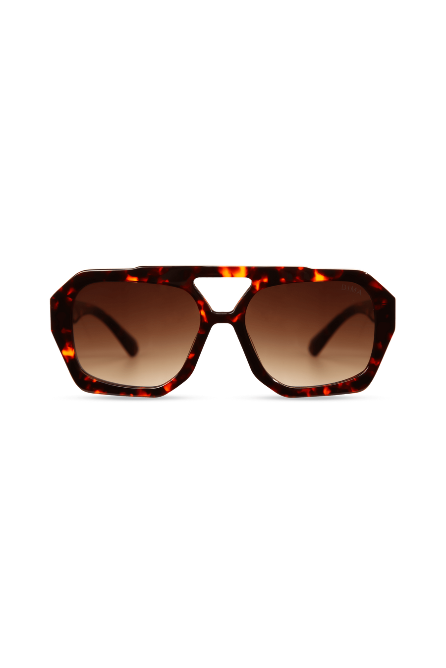 Beth - Havana + Brown Gradient Lens