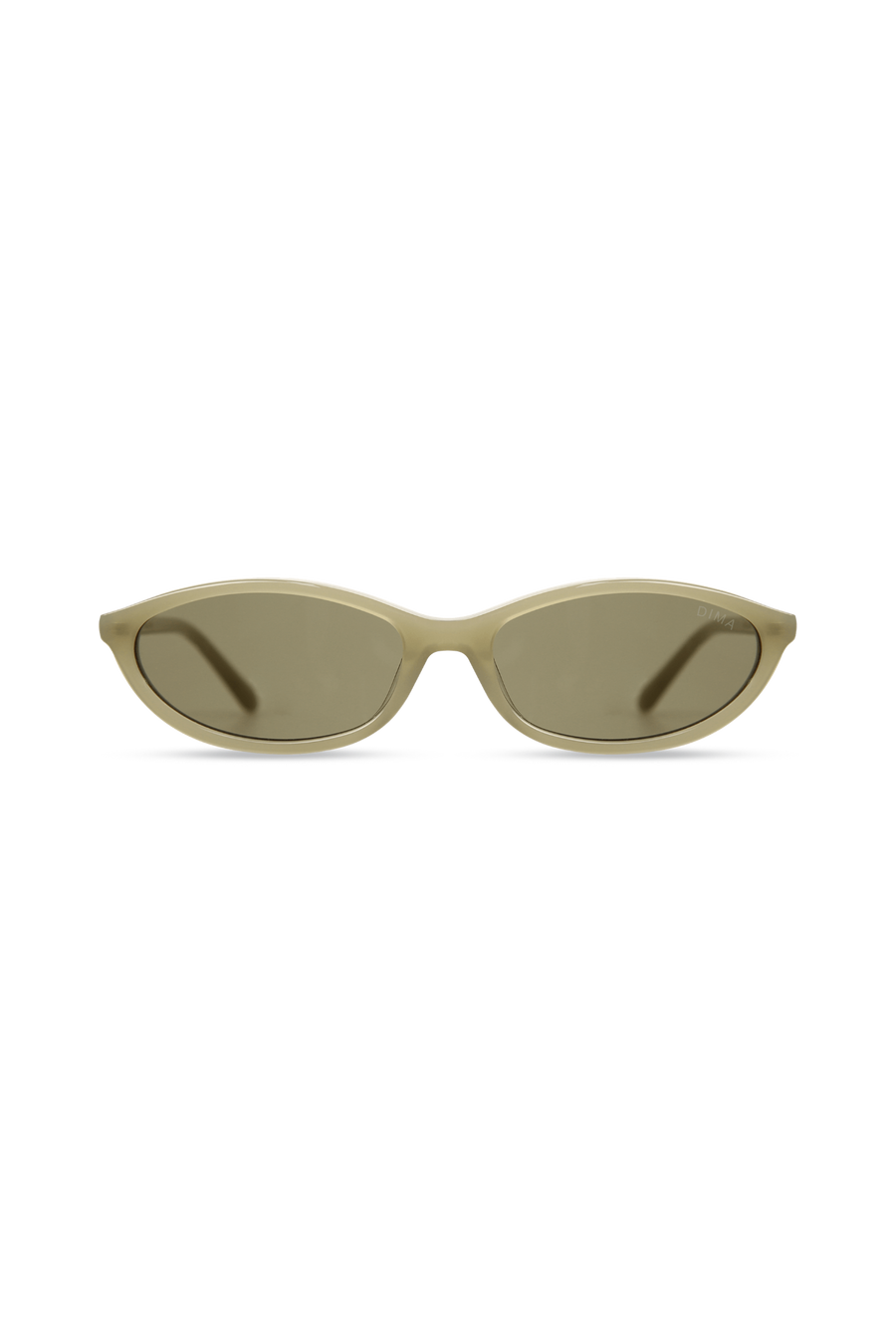 Dina - Milky Light Olive + Olive Lens