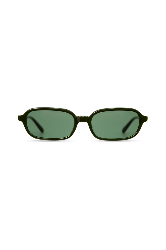Rikki - Dark Green + Green Lens