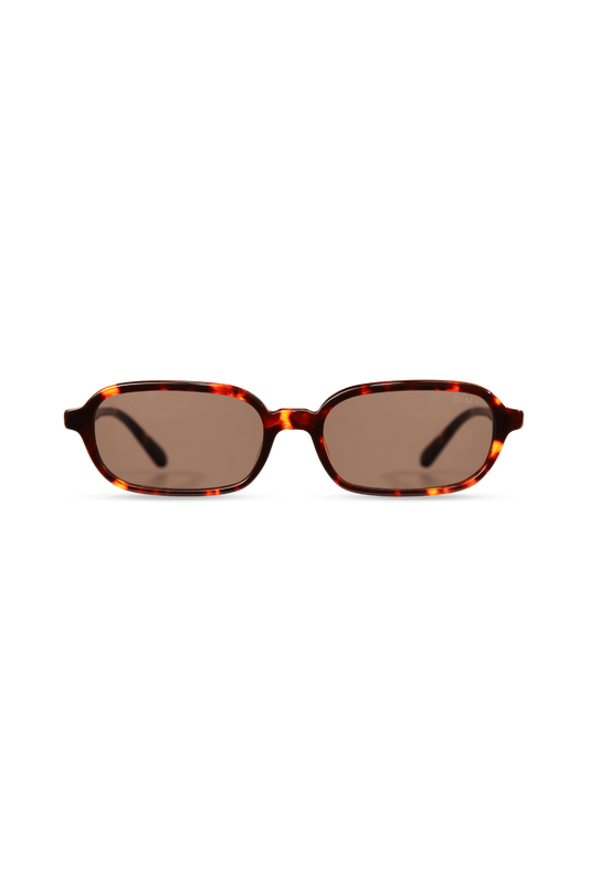 Rikki - Havana + Brown Lnes / Standard Lens