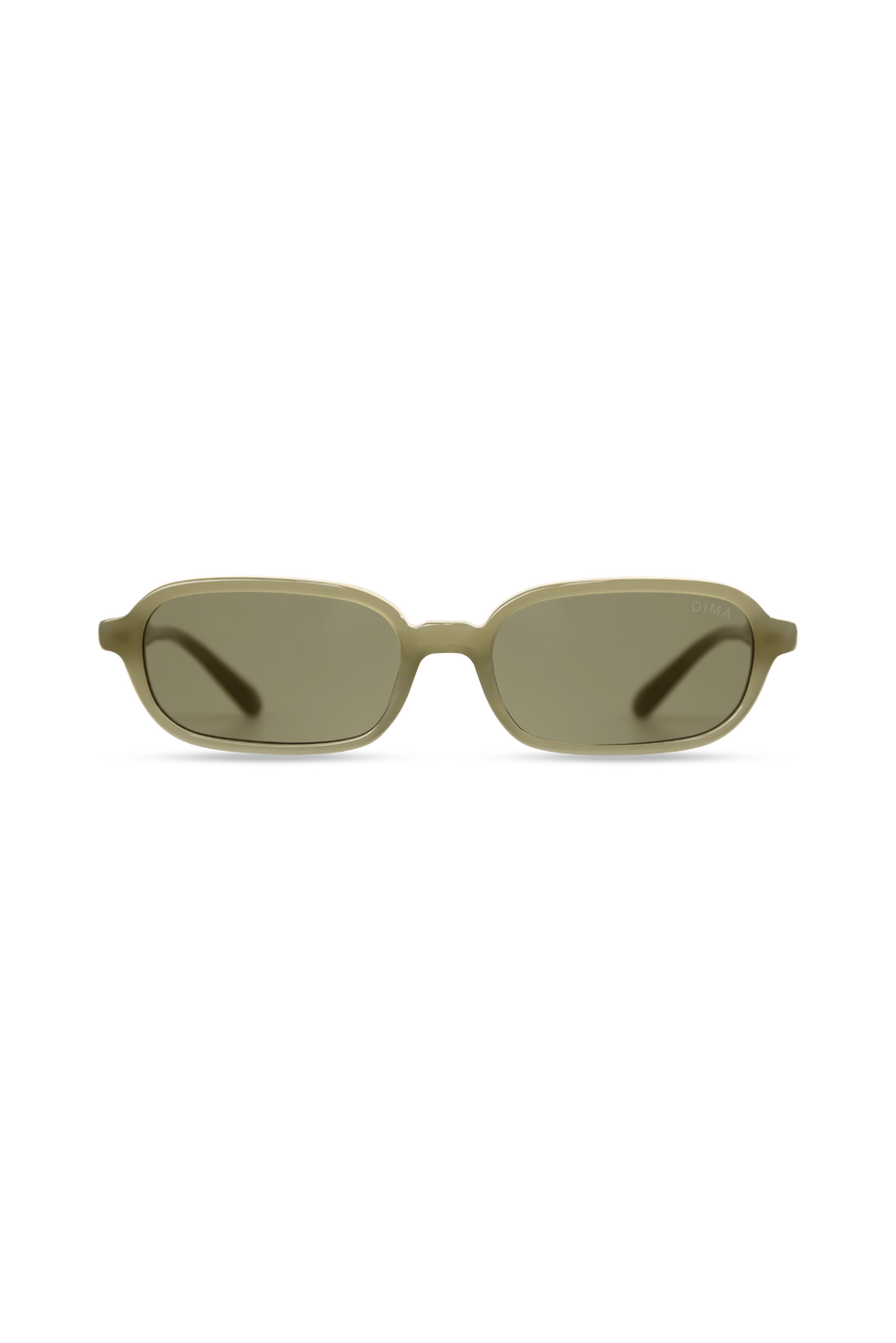 Rikki - Milky Light Olive + Olive Lens