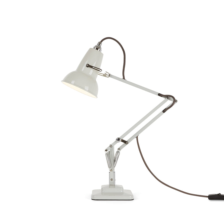 Anglepoise Original 1227™ Mini Desk Lamp Linen White – Repair Guarantee