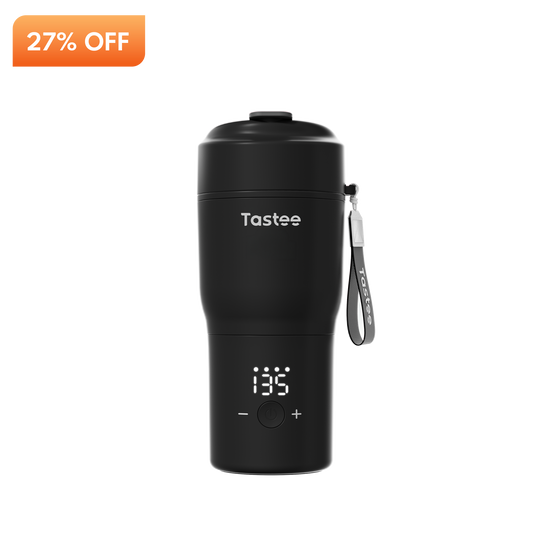 Tastee Travel Coffee Mug - Black