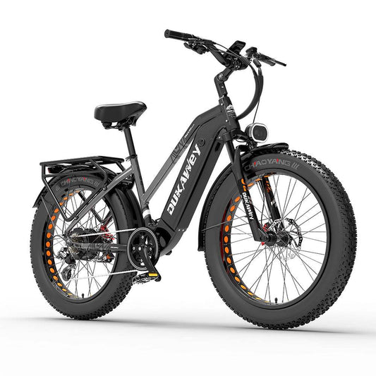 Dukawey DM530 Plus 1000W 26-Inch Fat Tire All-Terrain Electric Bike with 52V 20Ah 1040Wh Battery