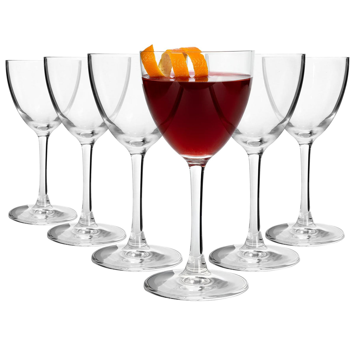155ml Hoxton Crystal Nick & Nora Glasses - Pack of 6