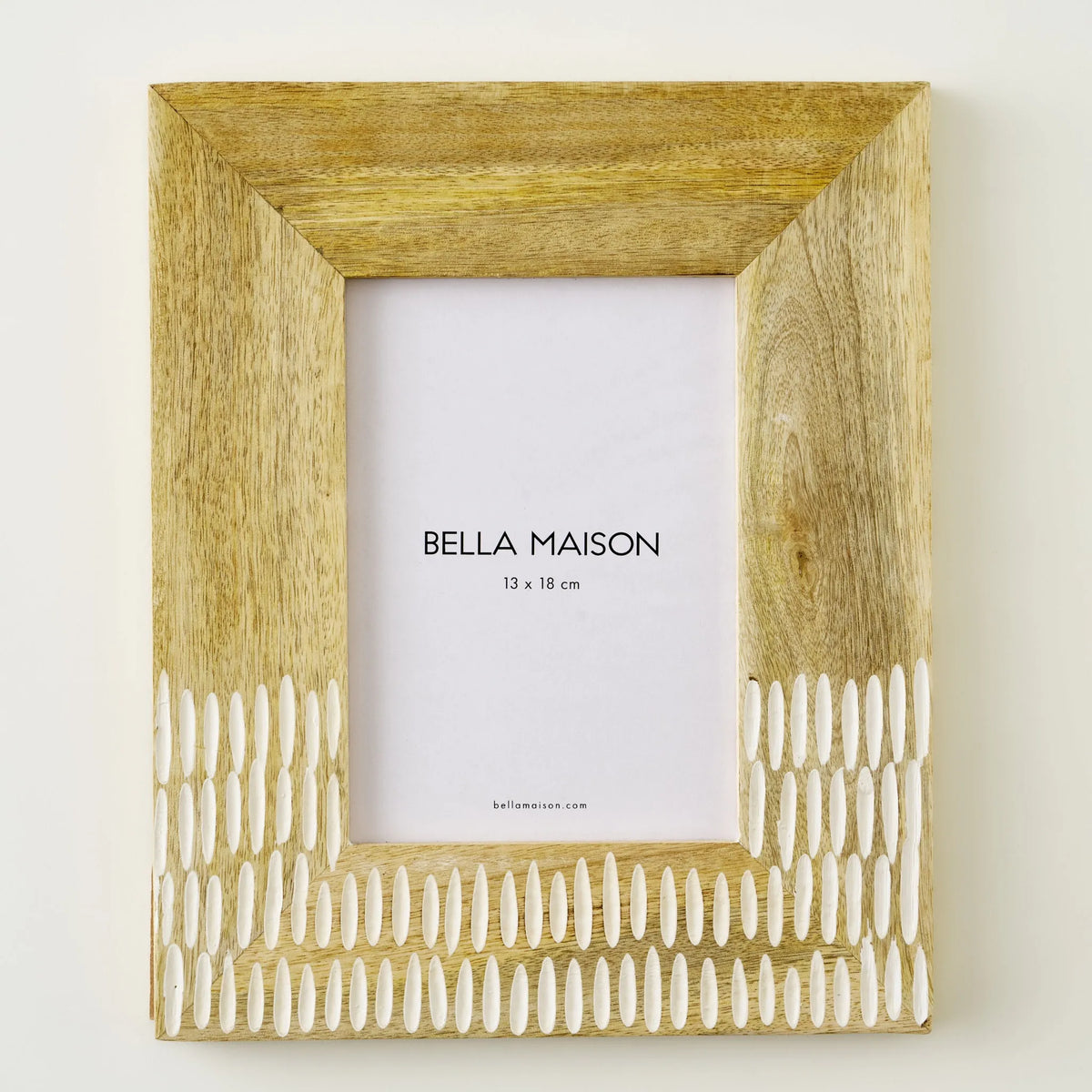 Edna Mango Wood Picture Frame - 7"x 9"