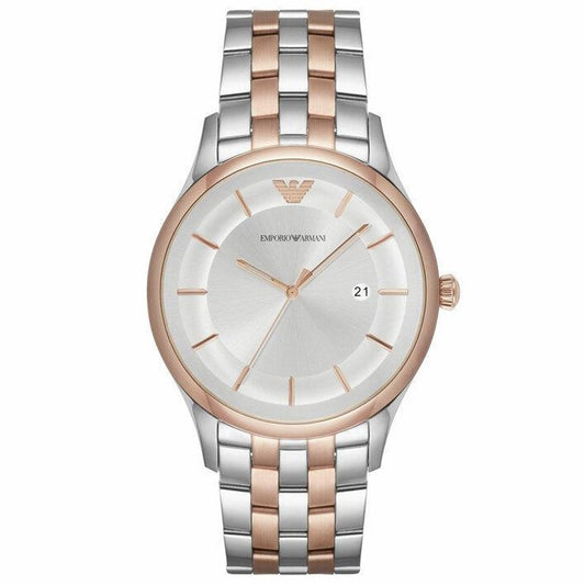 Emporio Armani AR11044 Lambda Silver Dial Men's Watch