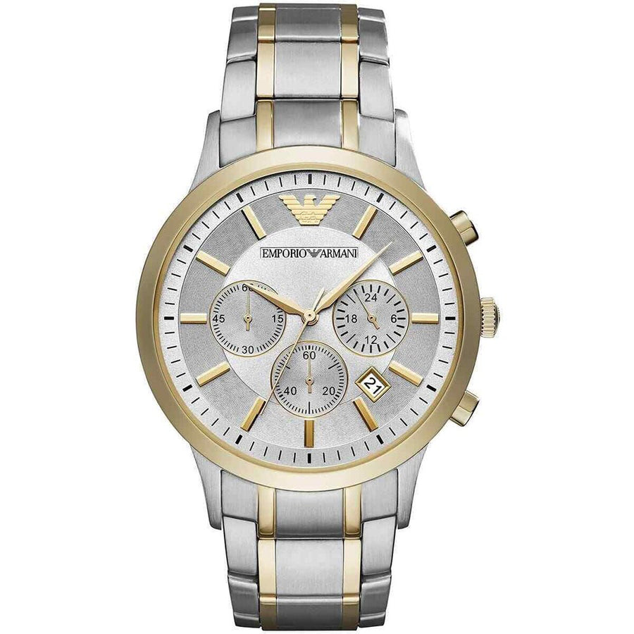 Emporio Armani AR11076 Men's Watch Renato Gold