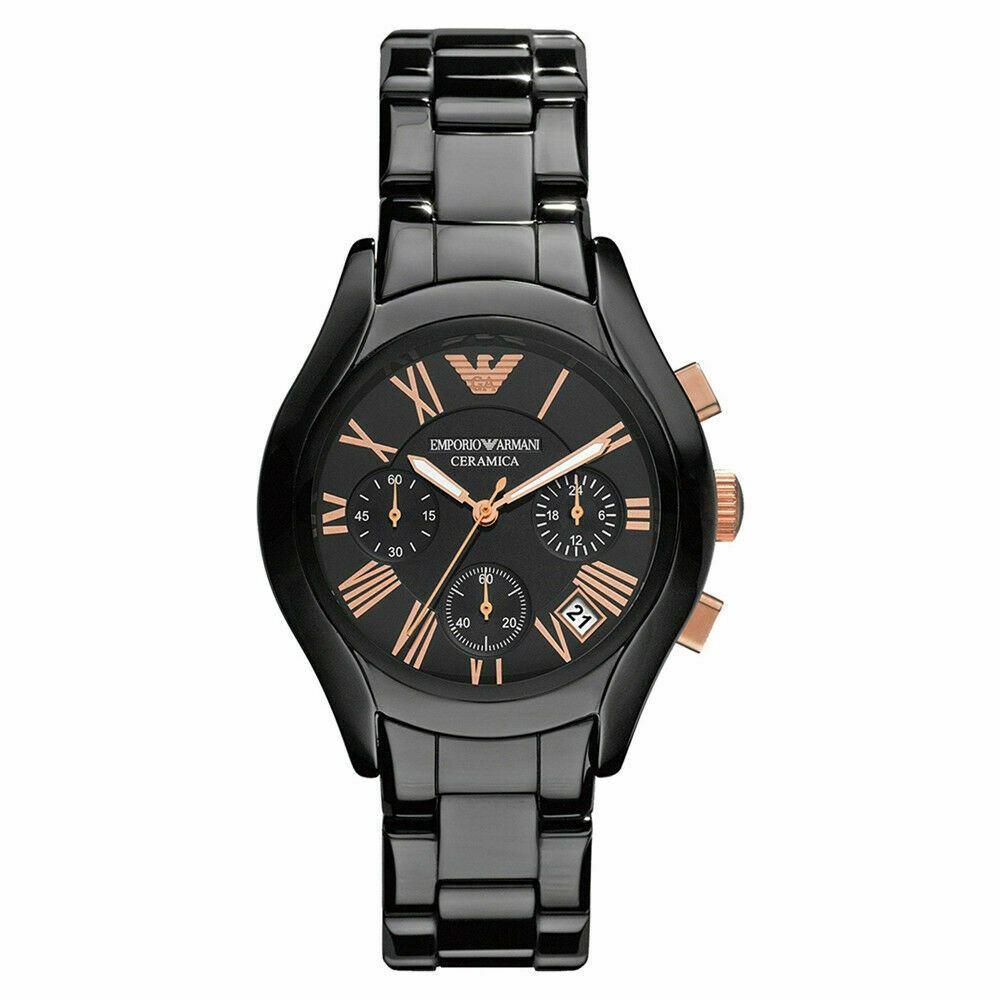 Emporio Armani AR1411 Black Ceramic Women's Watch