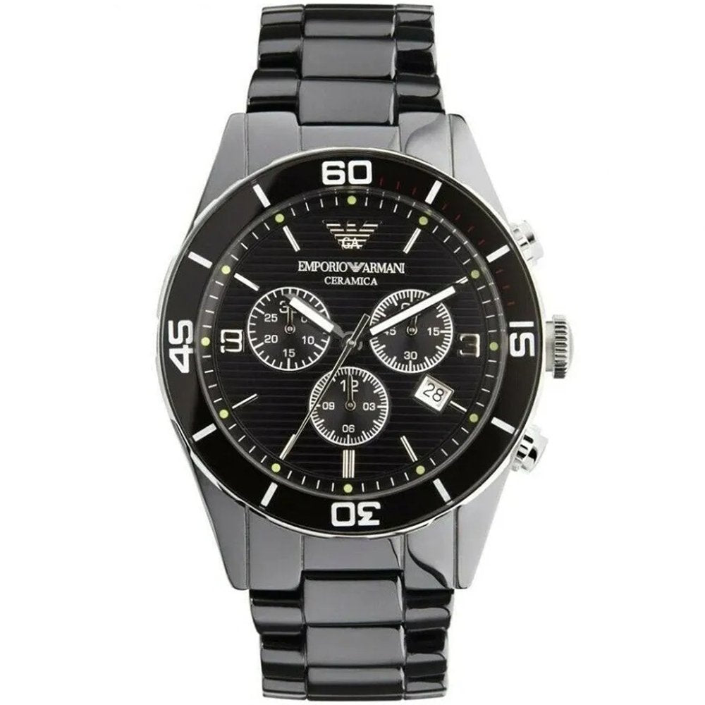 Emporio Armani AR1421 Men's Leo Ceramica Watch