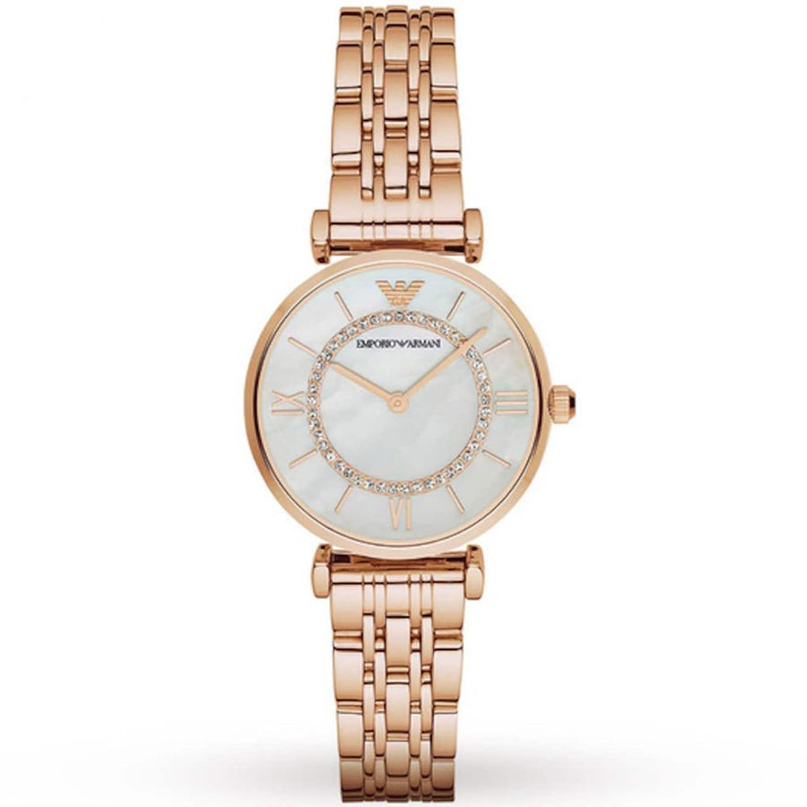 Emporio Armani AR1909 Ladies Watch T-Bar Gianni Rose Gold