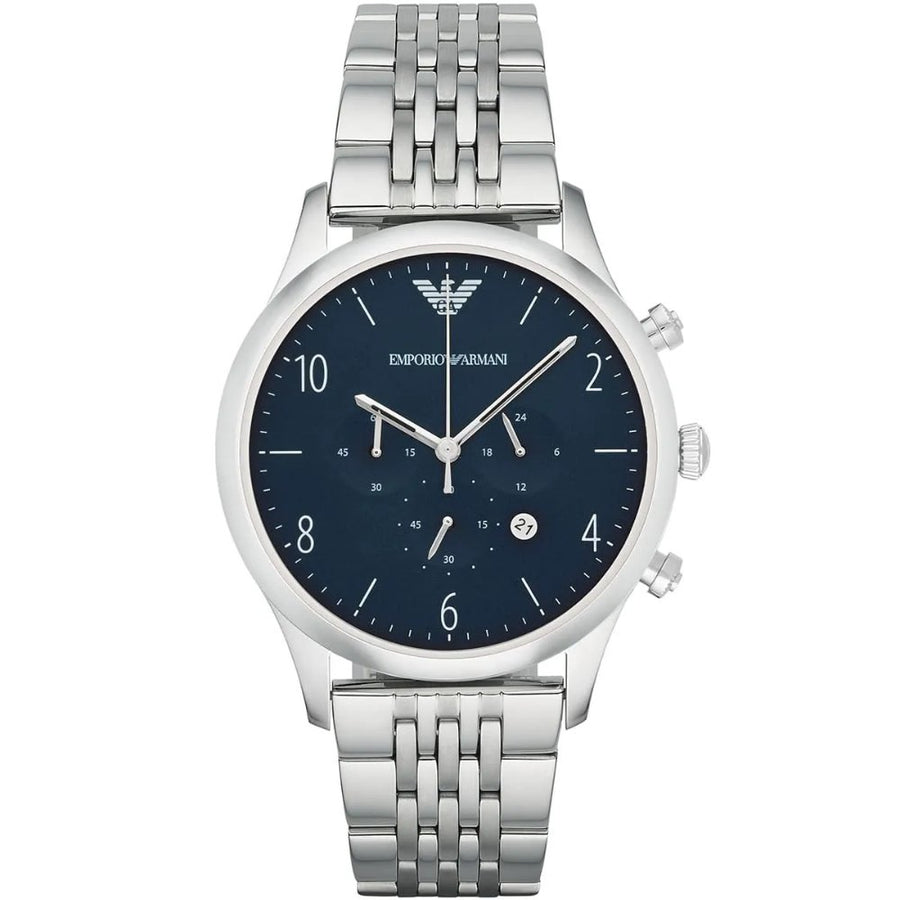 Emporio Armani AR1942 Blue Dial Chronograph Men's Watch