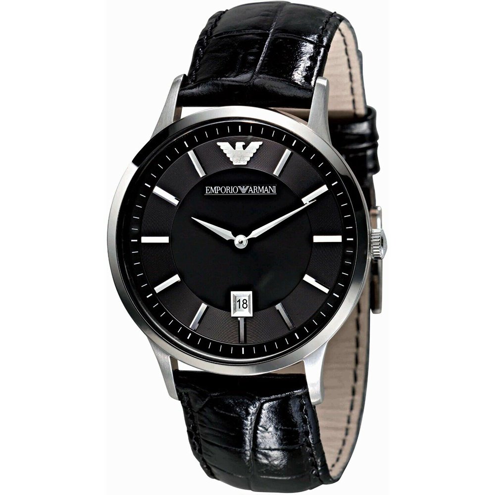 Emporio Armani AR2411 Men's Renato Watch Black