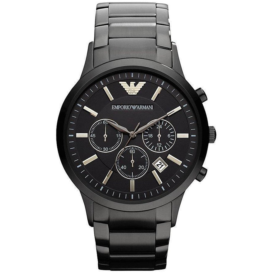 Emporio Armani AR2453 Men's Renato Watch Black