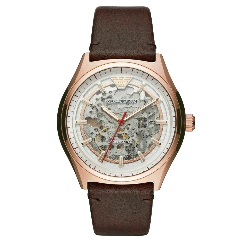 Emporio Armani AR60005 Automatic Silver Dial Men's Watch