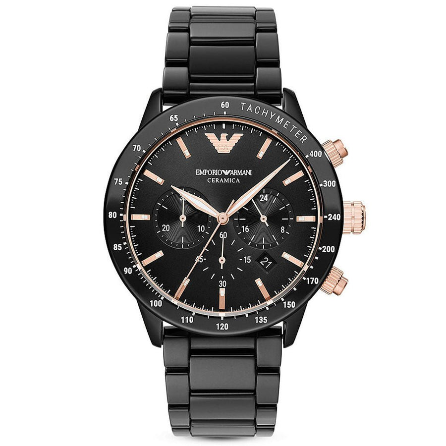 Emporio Armani AR70002 Mario Ceramic Men's Watch