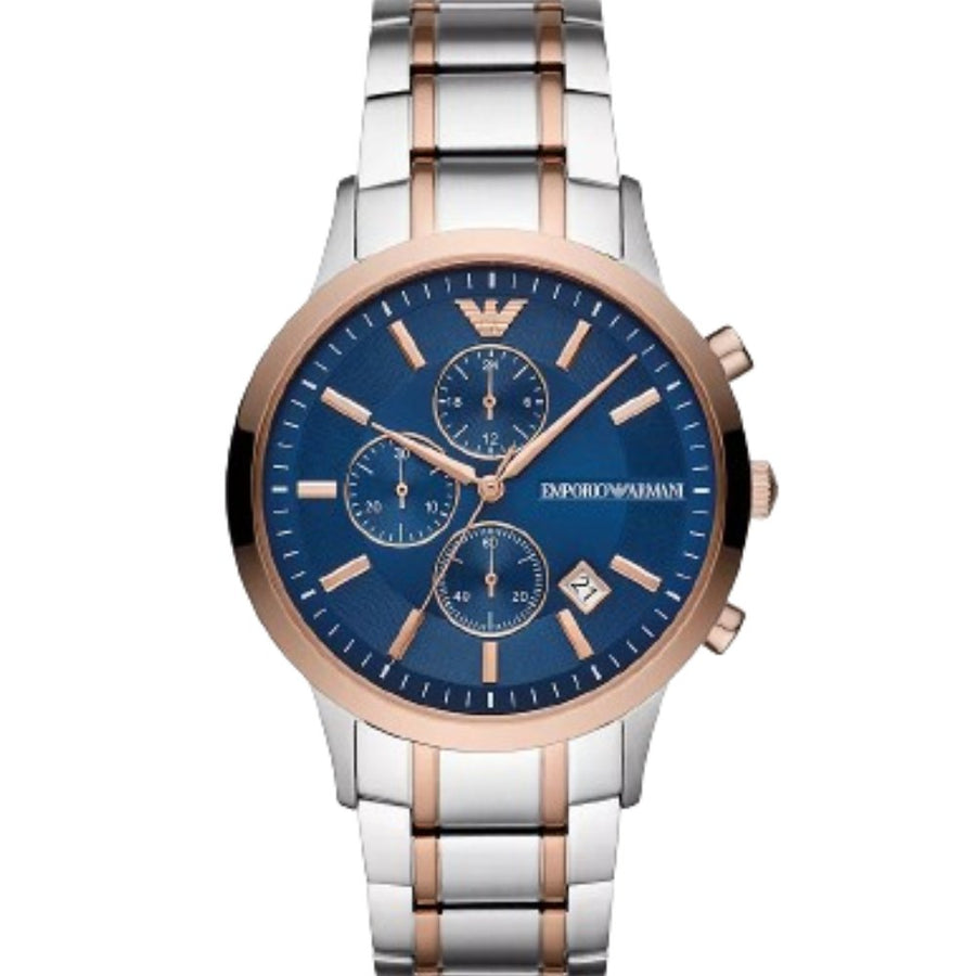 Emporio Armani AR80025 Two-Tone Chronograph Men's Watch