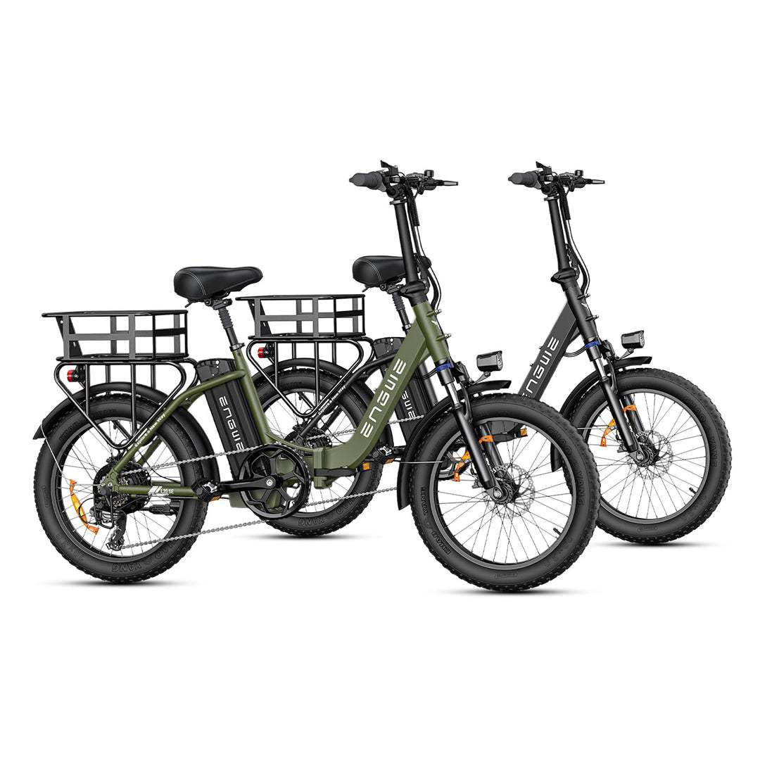 Engwe L20 SE Step-Thru Electric Bike - 2-Bike Bundle