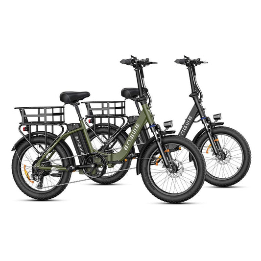 Engwe L20 SE Step-Thru Electric Bike - 2-Bike Bundle