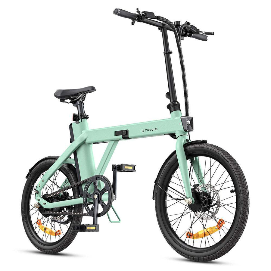 Engwe P20 250W 20-Inch Foldable City Commuter E-Bike with Belt Drive, Torque Sensor, and 36V 9.6Ah Battery