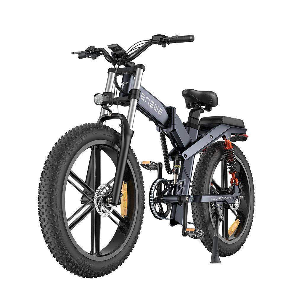Engwe X26 1000W 26-Inch Fat Tire Foldable Electric Mountain Bike with Dual Battery System