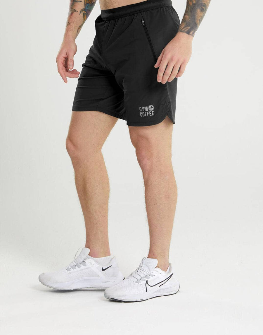 Evolution 8" Shorts in Black - Small / Black