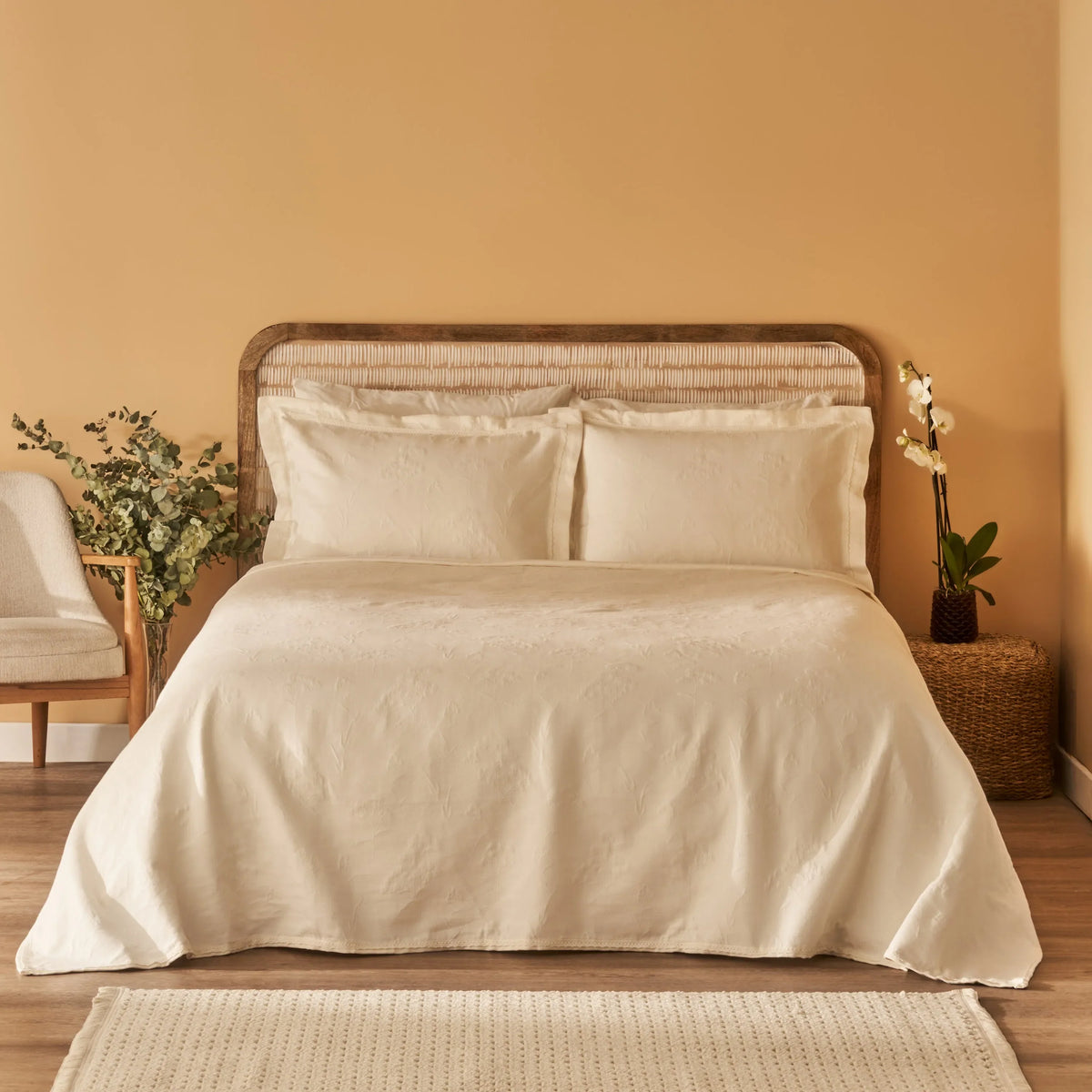 Exclusive Jacquard Cotton Coverlet Set