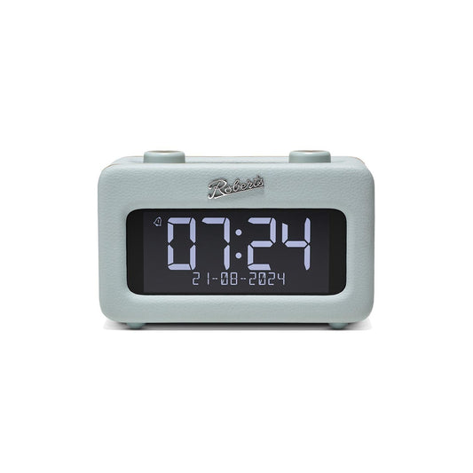 Roberts Revival Rest DAB Radio Alarm Clock, Duck Egg