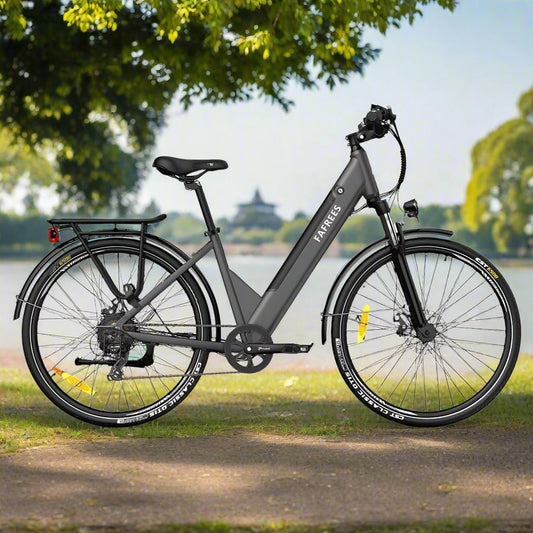 Fafrees F28 Pro 27.5" Electric Trekking Bike, 250W Motor, 36V 14.5Ah 522Wh Battery, App-Enabled City E-Bike