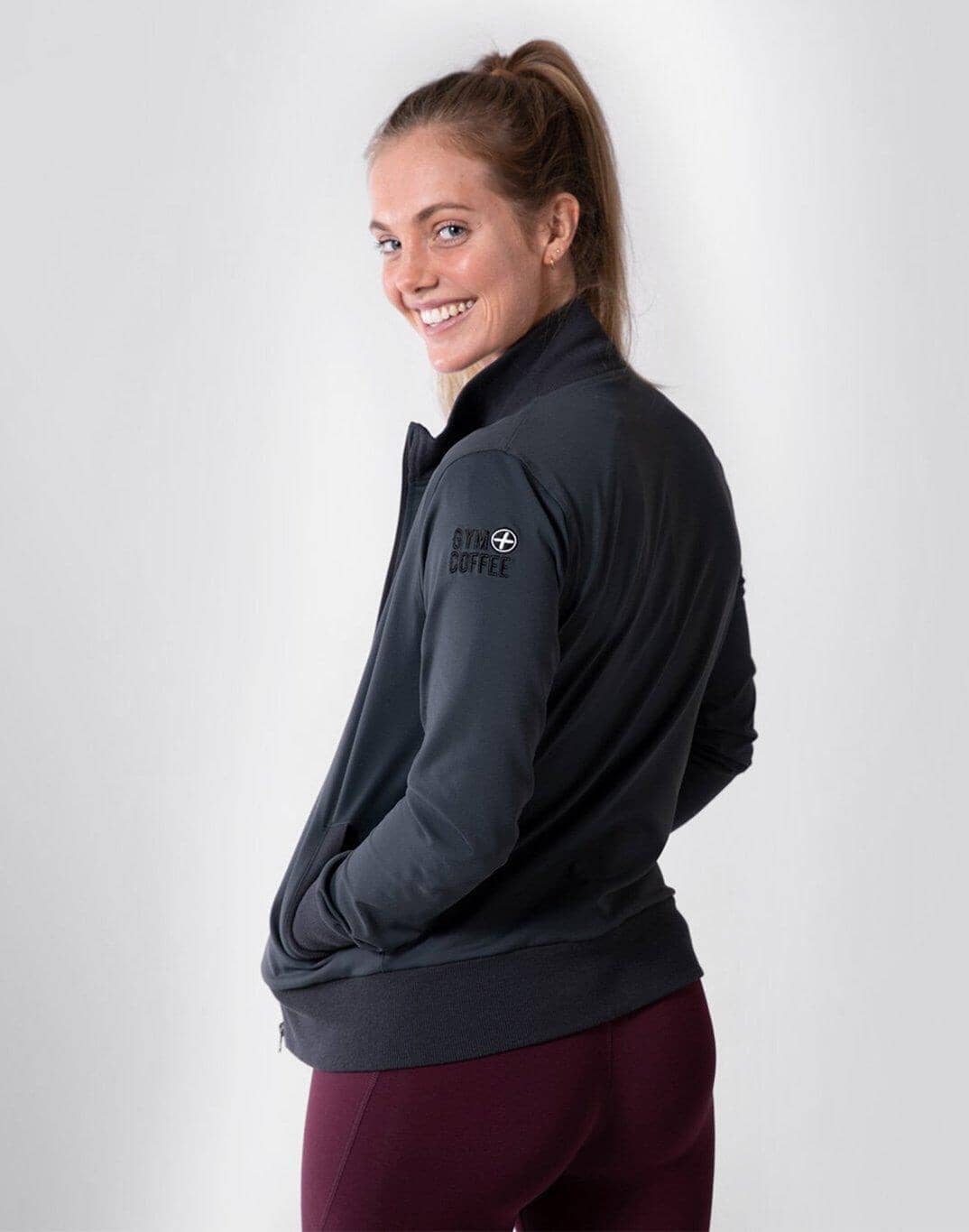 Womens FastTrack Jacket in Grey - M/12 / Charcoal