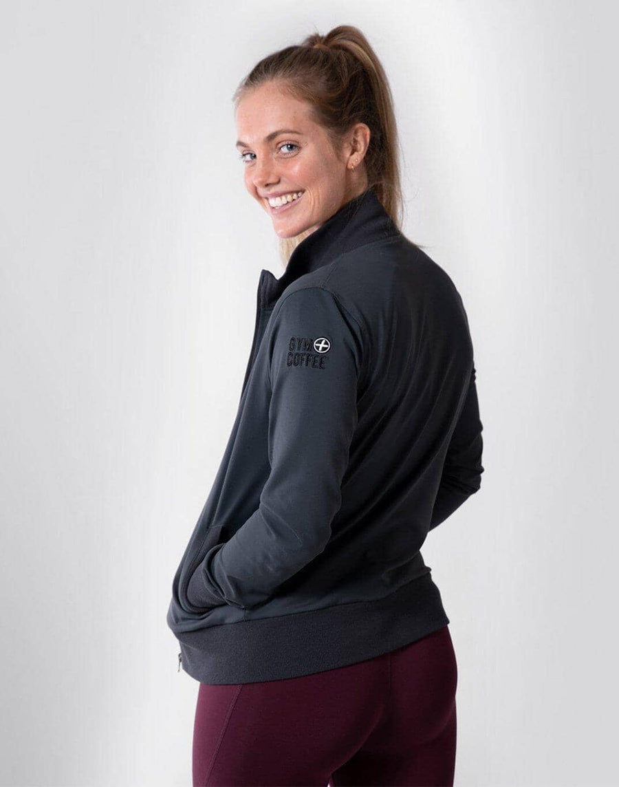 Womens FastTrack Jacket in Grey - M/12 / Charcoal