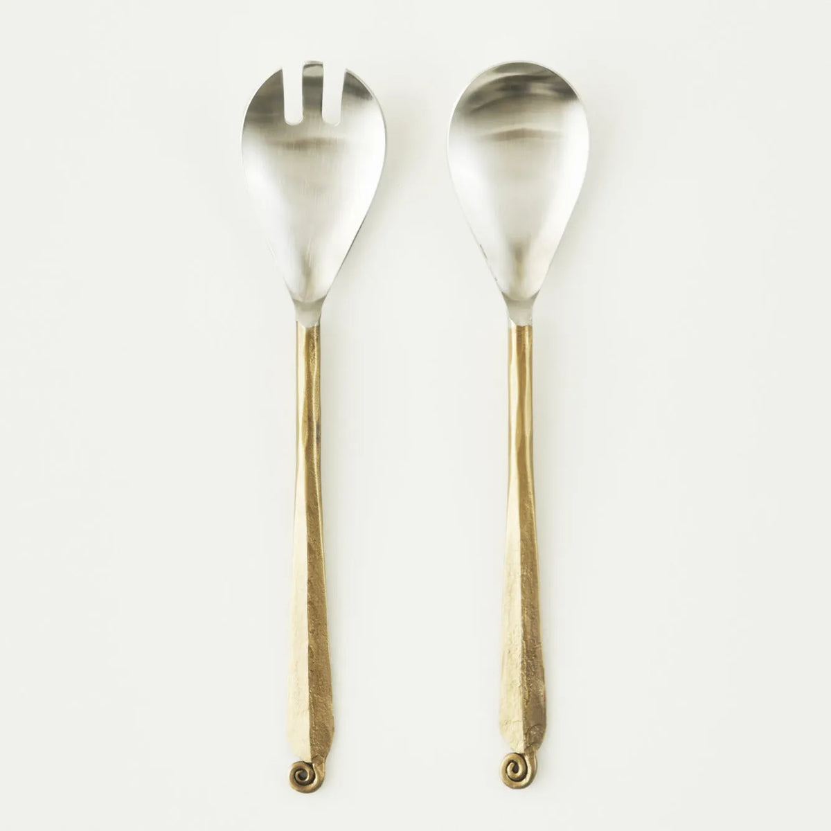 Finta Stainless Steel Salad Serving Set