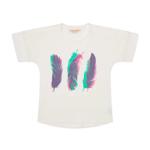 Three Feathers Graphic Tee | Size: 4T