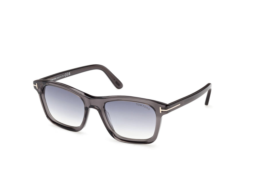TOM FORD FT1179 BARRON 20B Man Sunglasses Acetate Grey Smoke Squared Normal