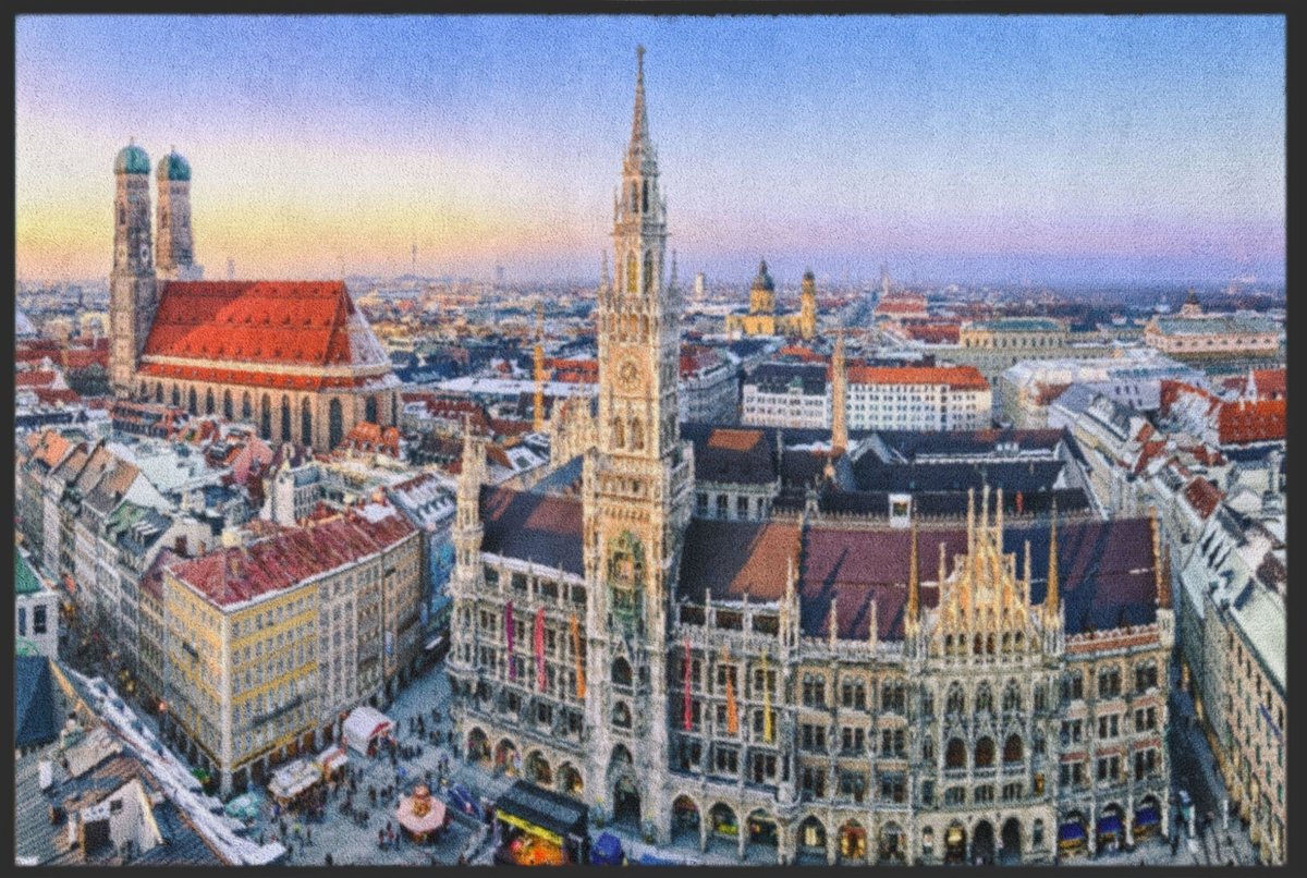 Fussmatte Rathaus München 4313