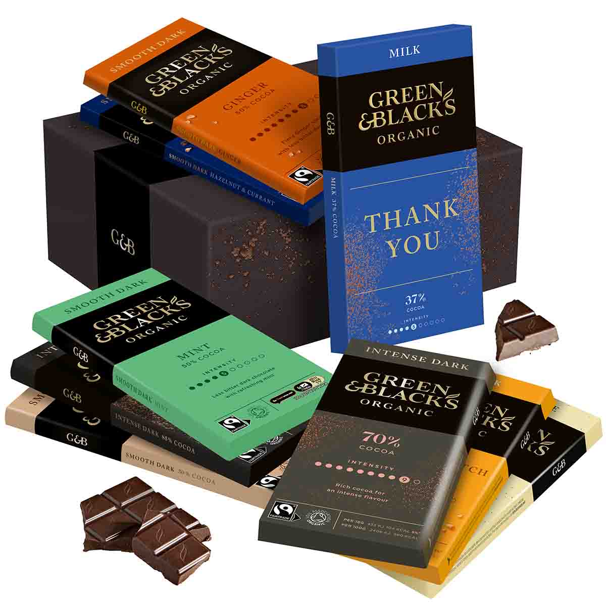 Green & Black's Ultimate Thank You Chocolate Bar Gift