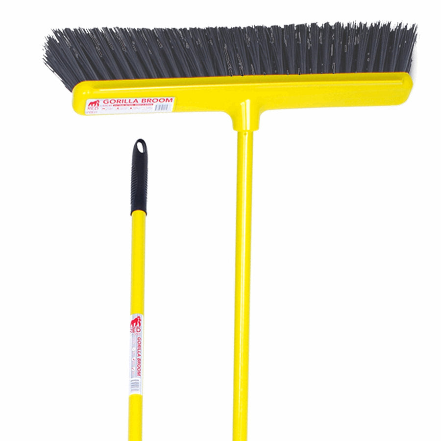 Gorilla Broom® Soft Bristle 50cm | Colour: Yellow