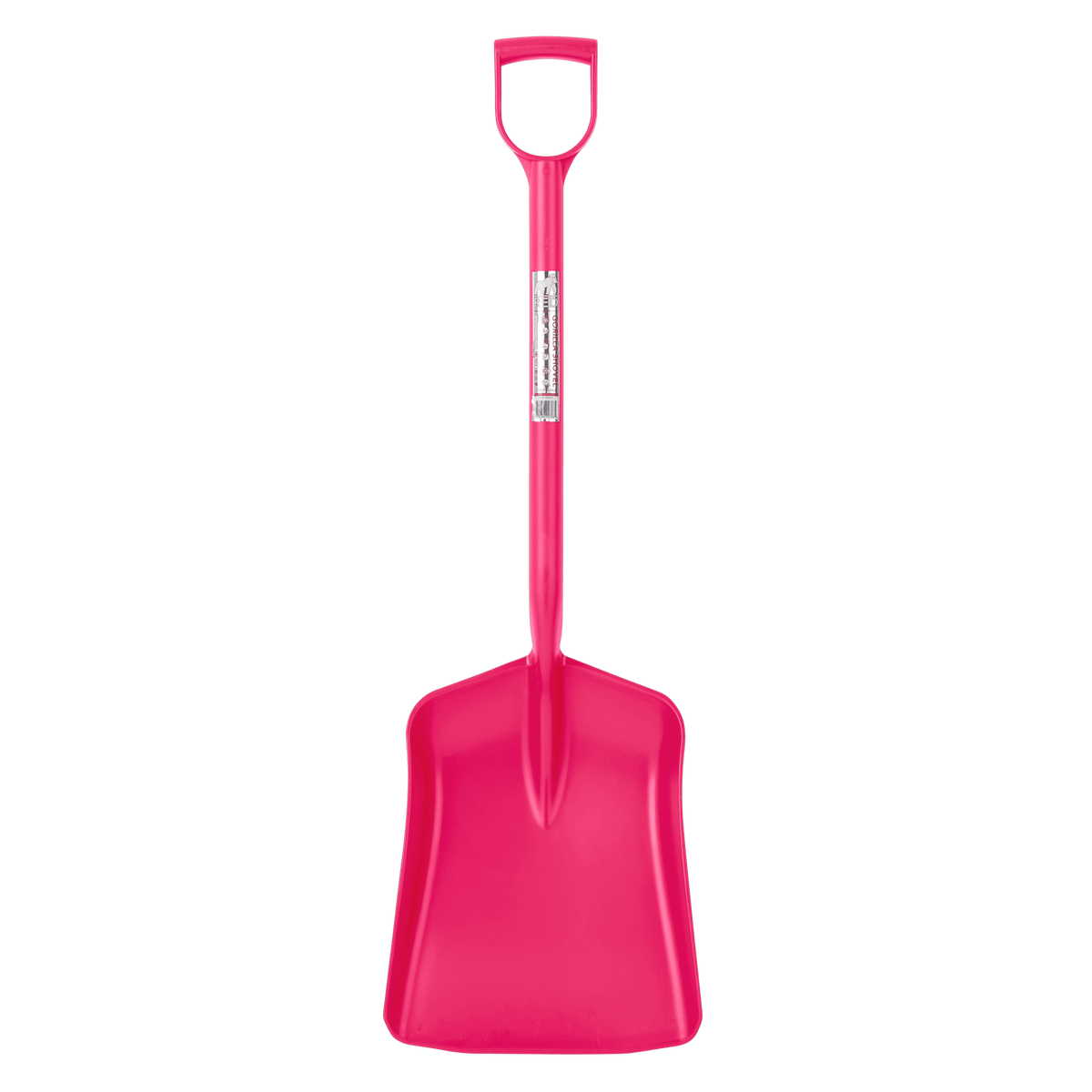 Gorilla Shovel™ | Lightweight Heavy Duty Polypropylene Shovel with D Handle - Pink