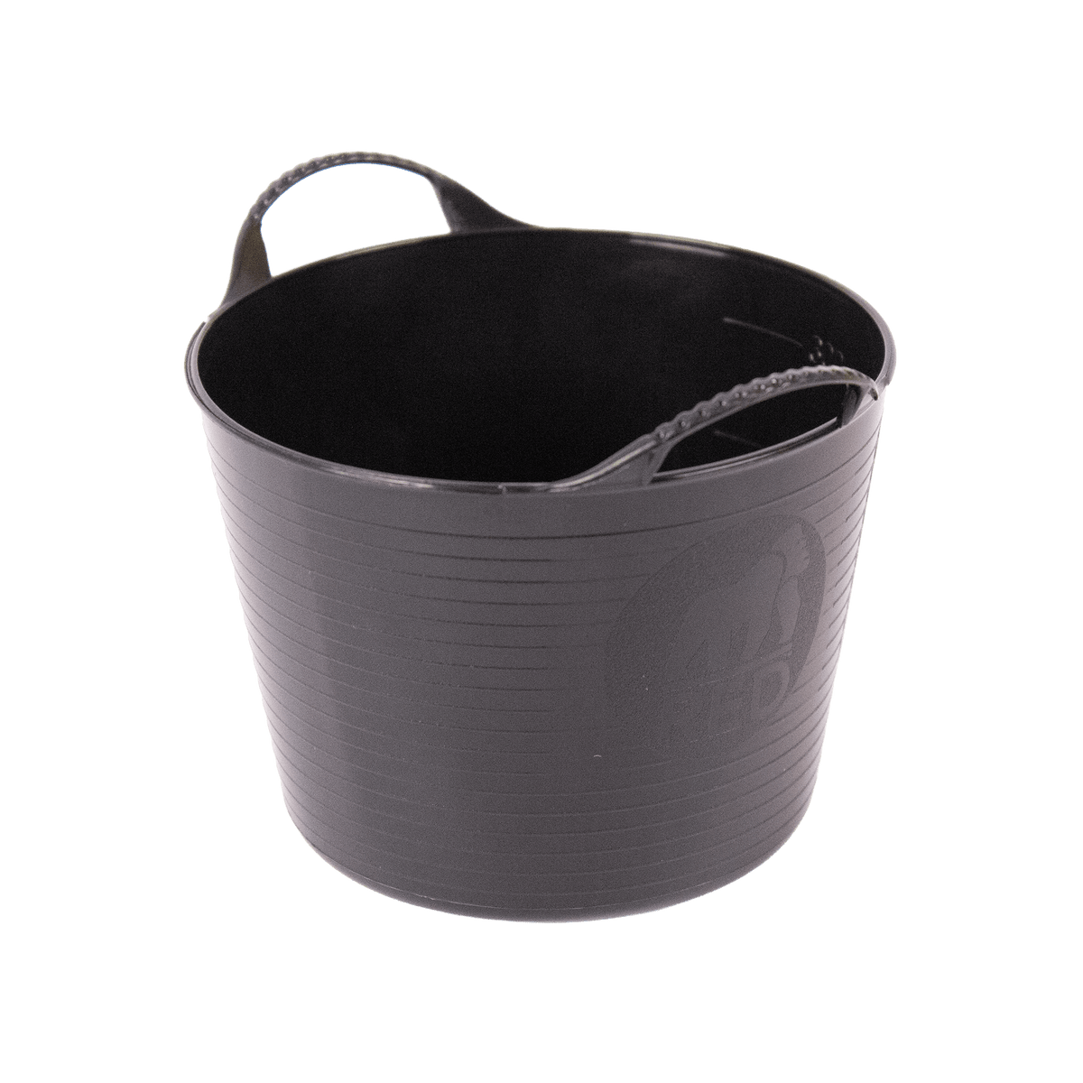 Gorilla Tub® Micro Tub 300ml | Heavy Duty Flexible Plastic Utility Tub - Black / 10 Pack
