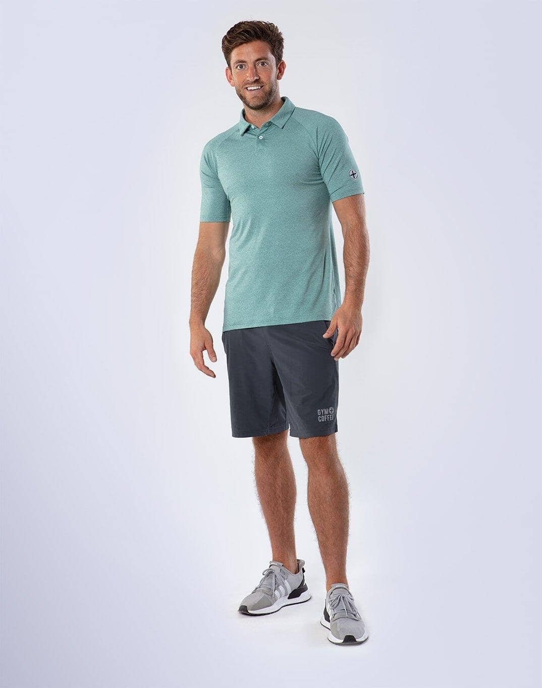 Mens Green Marl Marco Polo - Small / Green