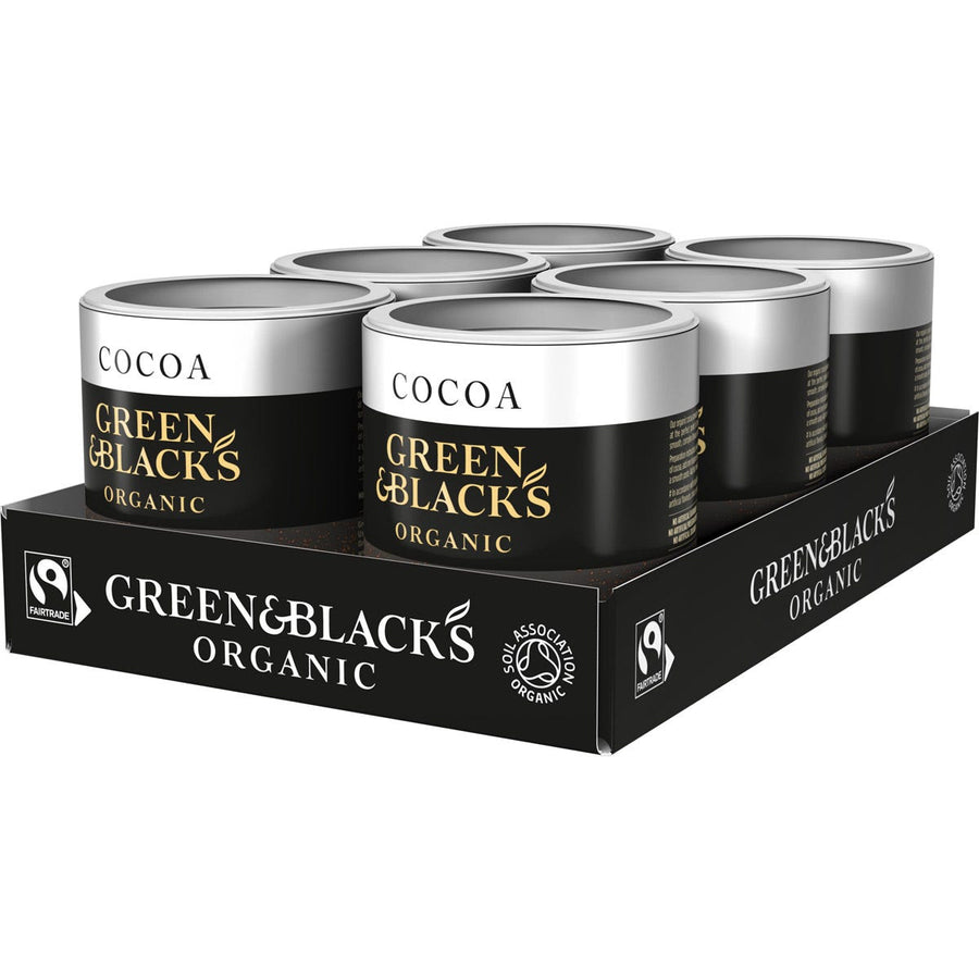 Green & Black's Organic Cocoa 125g (Box of 6)