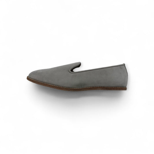 MumbaiLads Mens Kiaan K2 Slip-on Jutti Footwear Grey Suede - UK 7