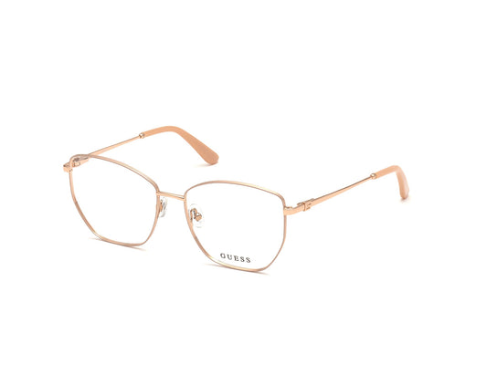 Guess GU2825 028 Woman Optical frames Metal Gold  Squared Normal